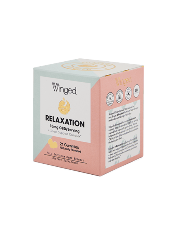 Winged Relaxation CBD Gummies